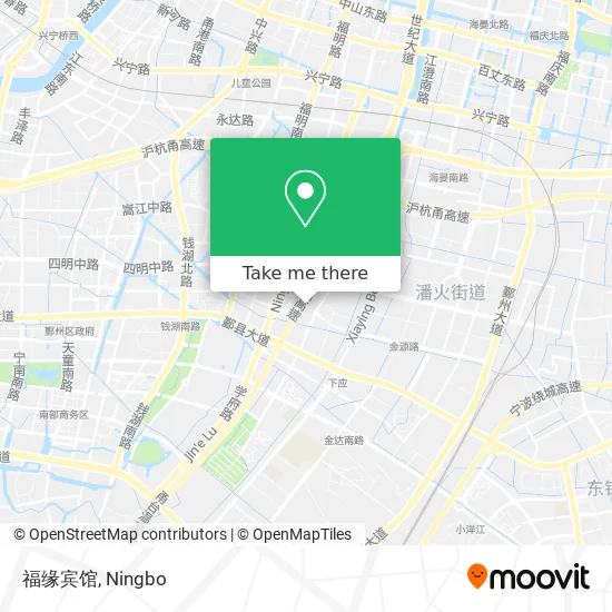 福缘宾馆 map