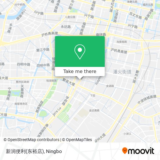 新润便利(东裕店) map