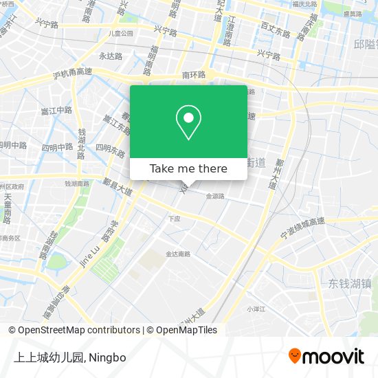 上上城幼儿园 map
