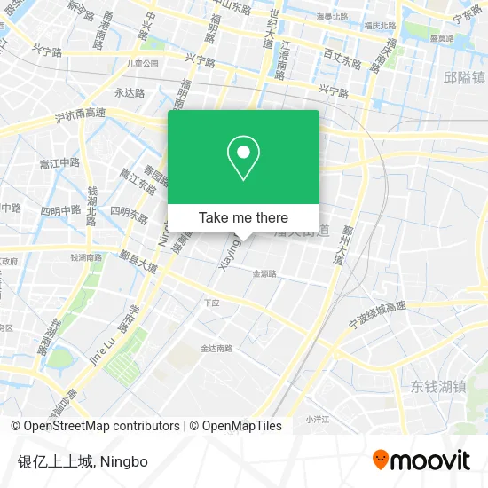 银亿上上城 map