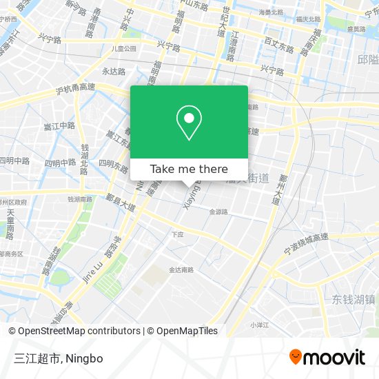 三江超市 map