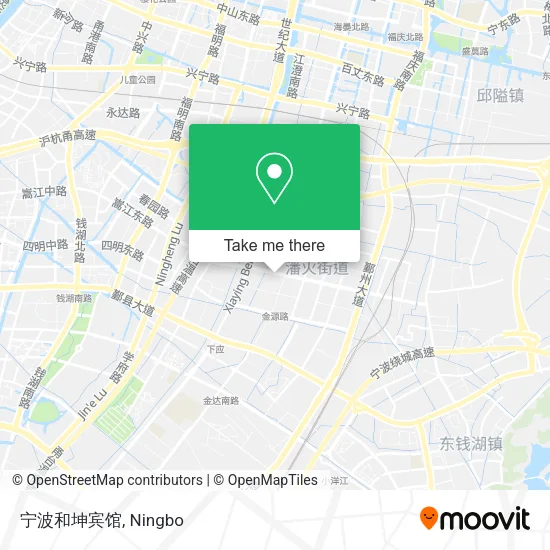 宁波和坤宾馆 map