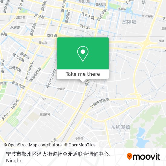 宁波市鄞州区潘火街道社会矛盾联合调解中心 map