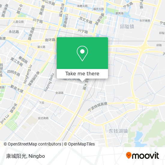 康城阳光 map