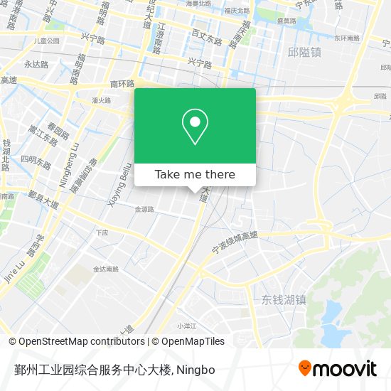 鄞州工业园综合服务中心大楼 map