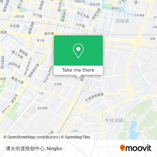 潘火街道投创中心 map
