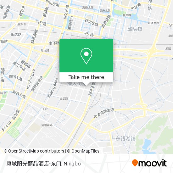 康城阳光丽晶酒店-东门 map