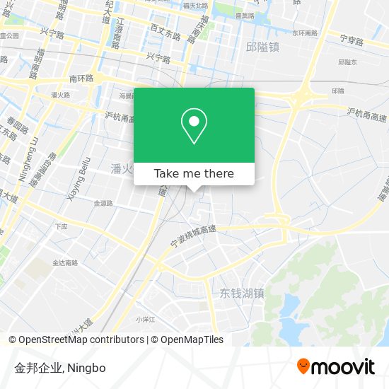 金邦企业 map