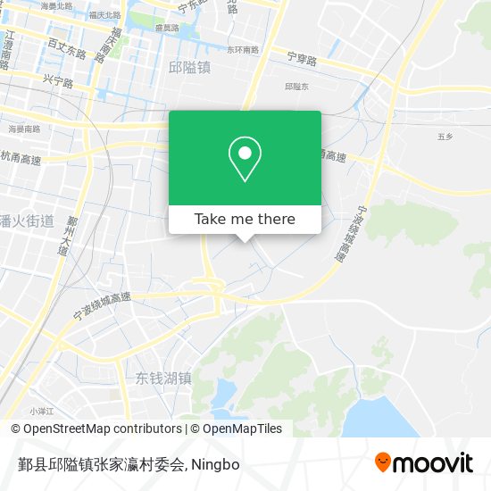 鄞县邱隘镇张家瀛村委会 map