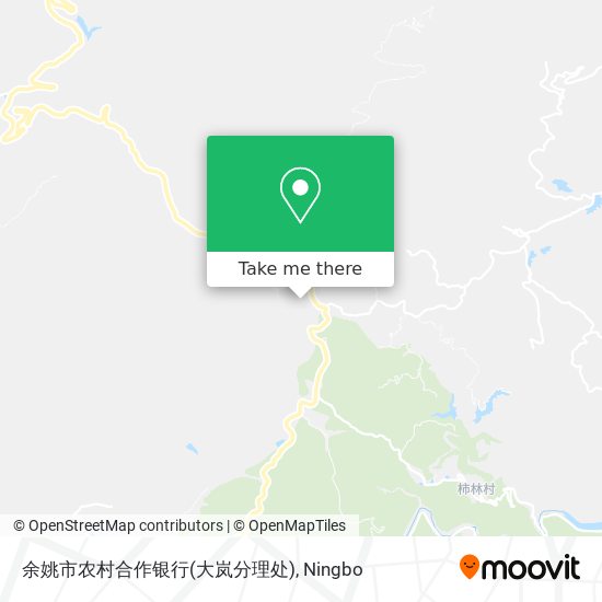 余姚市农村合作银行(大岚分理处) map