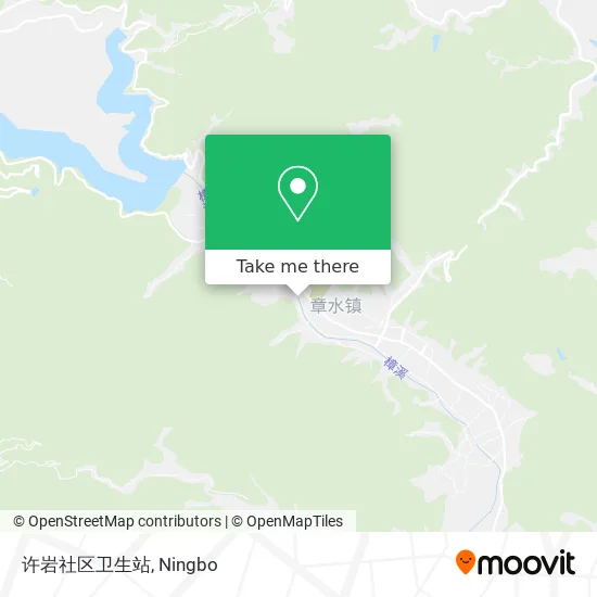 许岩社区卫生站 map