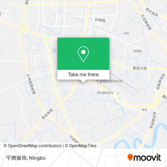 宇腾服饰 map