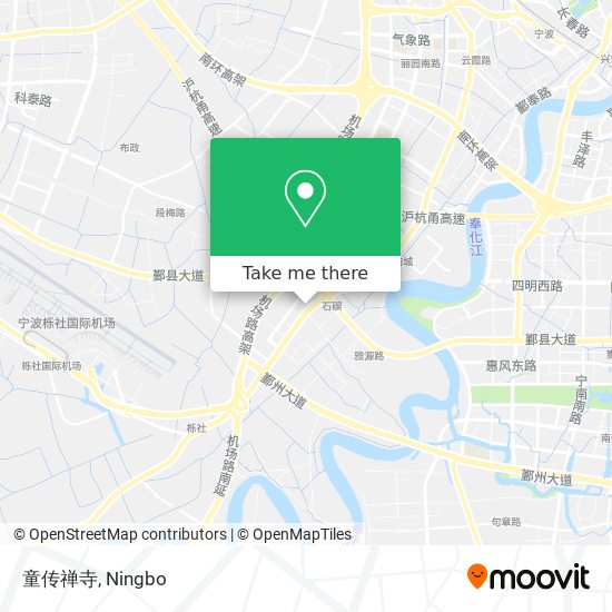 童传禅寺 map