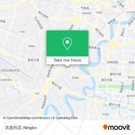 洪渡药店 map