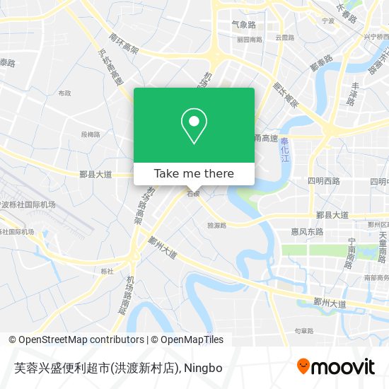 芙蓉兴盛便利超市(洪渡新村店) map
