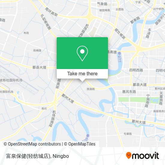 富泉保健(轻纺城店) map