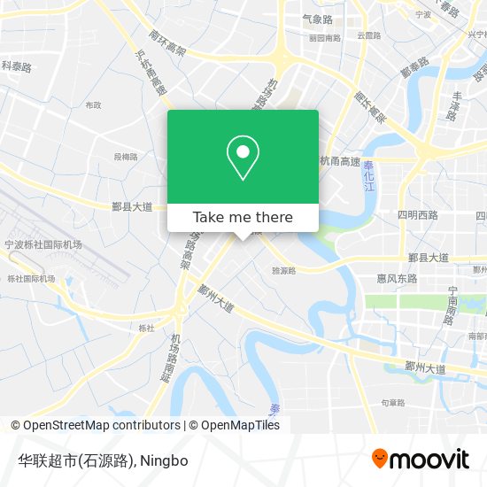 华联超市(石源路) map