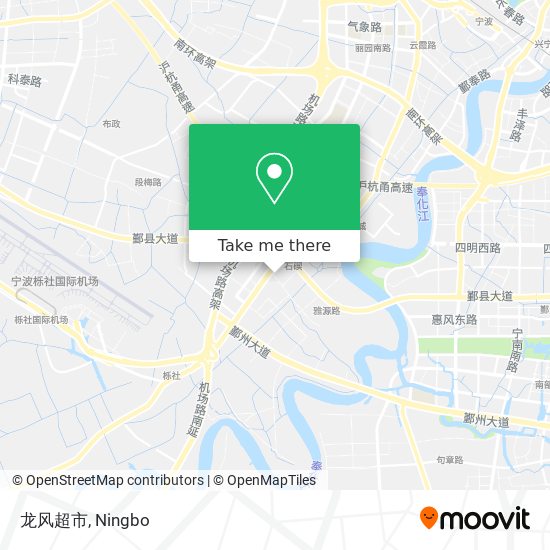 龙风超市 map
