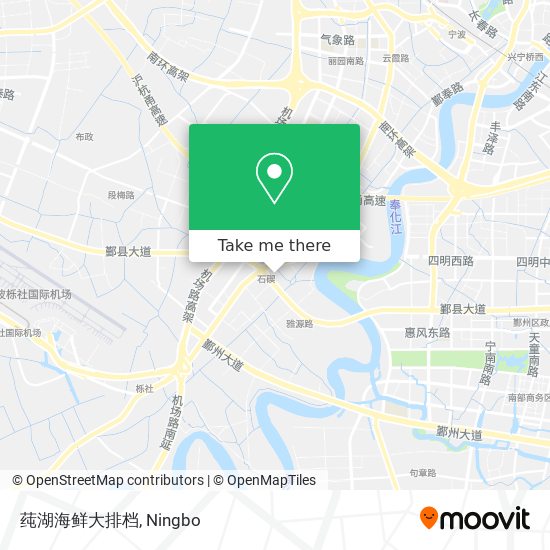 莼湖海鲜大排档 map