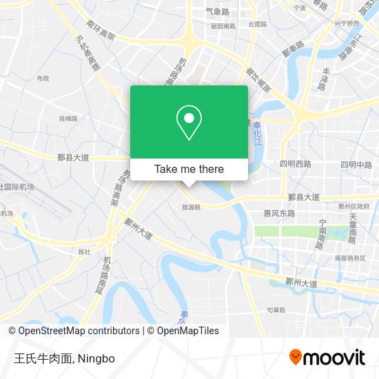 王氏牛肉面 map