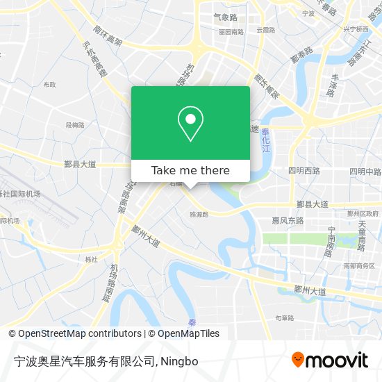 宁波奥星汽车服务有限公司 map