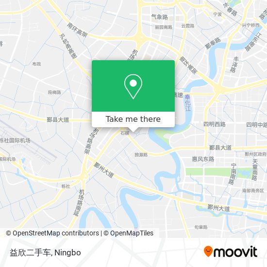 益欣二手车 map
