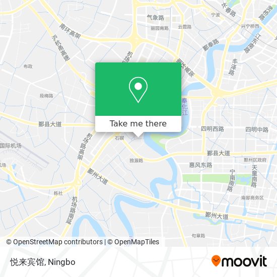 悦来宾馆 map