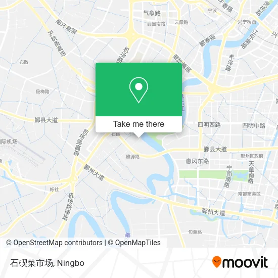 石碶菜市场 map