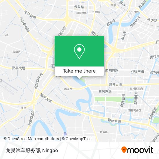龙昊汽车服务部 map