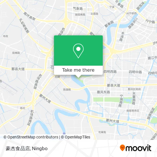 豪杰食品店 map