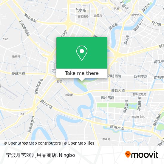 宁波群艺戏剧用品商店 map