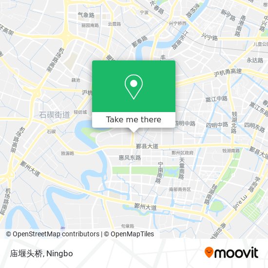 庙堰头桥 map