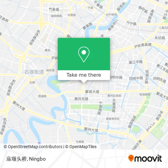 庙堰头桥 map