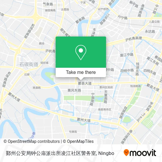 鄞州公安局钟公庙派出所凌江社区警务室 map