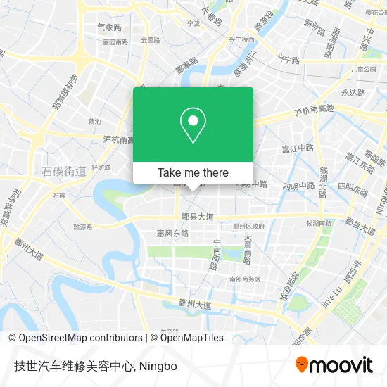 技世汽车维修美容中心 map