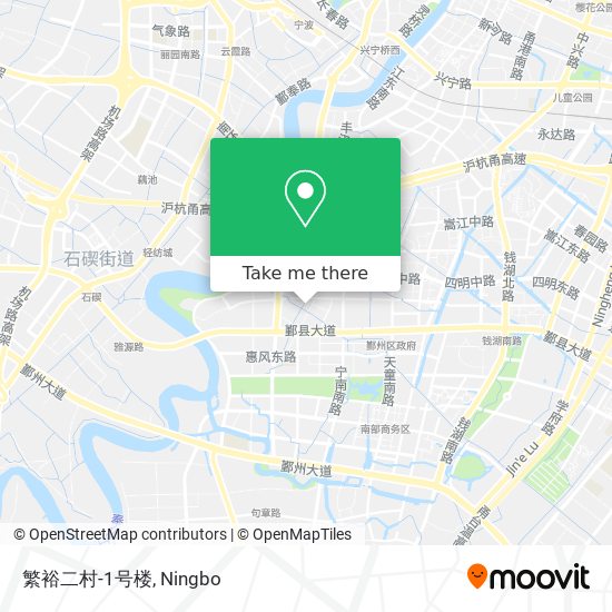 繁裕二村-1号楼 map