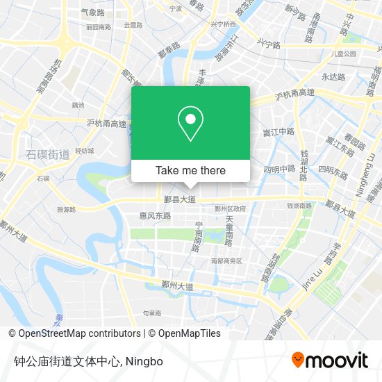 钟公庙街道文体中心 map