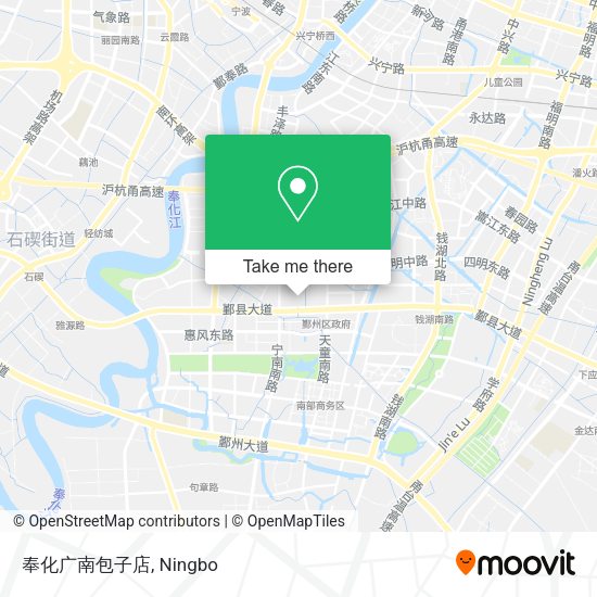 奉化广南包子店 map