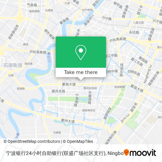 宁波银行24小时自助银行(联盛广场社区支行) map