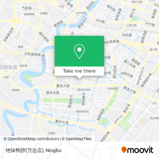 绝味鸭脖(万达店) map
