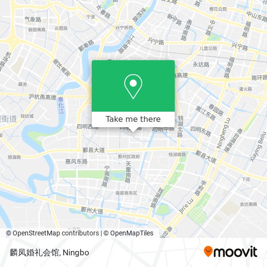 麟凤婚礼会馆 map