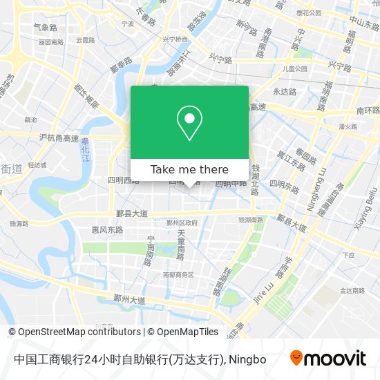 中国工商银行24小时自助银行(万达支行) map