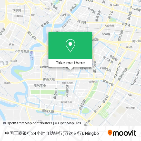 中国工商银行24小时自助银行(万达支行) map