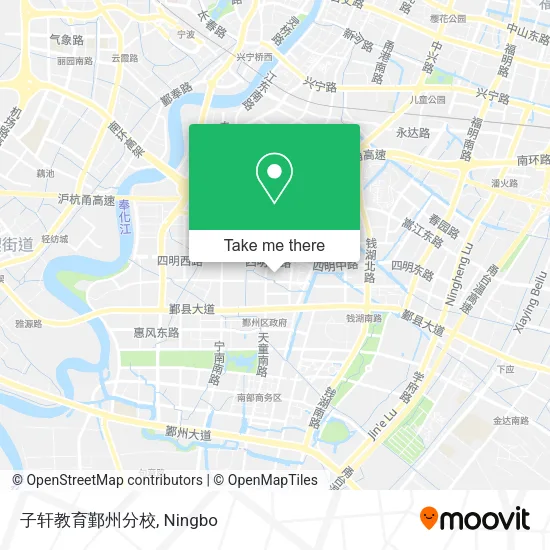 子轩教育鄞州分校 map