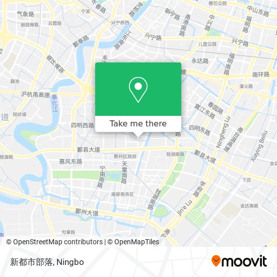 新都市部落 map