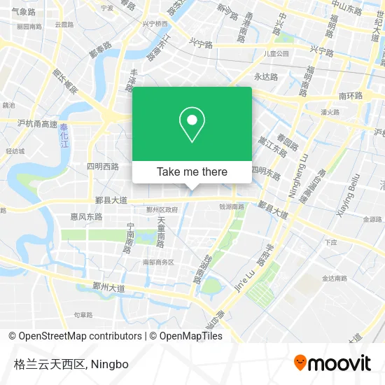 格兰云天西区 map