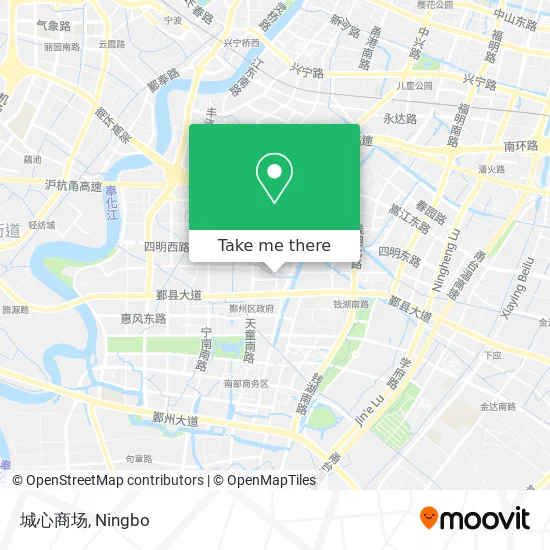 城心商场 map