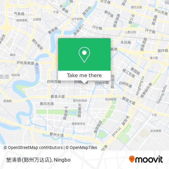 蟹满香(鄞州万达店) map