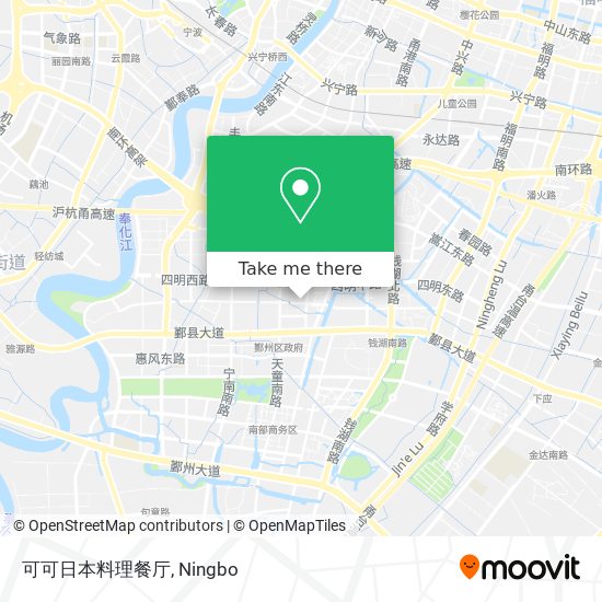 可可日本料理餐厅 map
