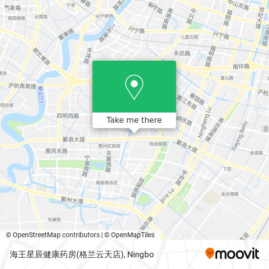 海王星辰健康药房(格兰云天店) map